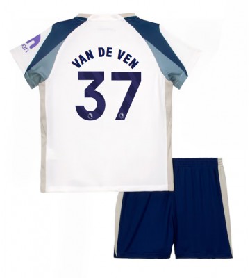 Tottenham Hotspur Micky van de Ven #37 Hjemmebanetrøje Børn 2025-26 Kortærmet (+ Korte bukser)